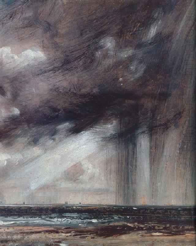 Rainstorm over the sea, John Constable